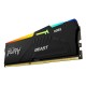 Модуль пам'яті для комп'ютера DDR5 32 GB (2x16GB) 6800 MHz Beast RGB EXPO Kingston Fury (ex.HyperX)