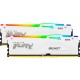 Модуль памяти для компьютера DDR5 32GB (2x16GB) 6800 MHz Beast White RGB XMP Kingston Fury (ex.HyperX) Модуль памяти для компьютера DDR5 32GB (2x16GB) 6800 MHz Beast White RGB XMP Kingston Fury (ex.HyperX)