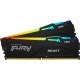 Модуль пам'яті для комп'ютера DDR5 64 GB (2x32GB) 6400 MHz Beast RGB EXPO Kingston Fury (ex.HyperX)