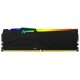 Модуль пам'яті для комп'ютера DDR5 64 GB (2x32GB) 6400 MHz Beast RGB EXPO Kingston Fury (ex.HyperX)