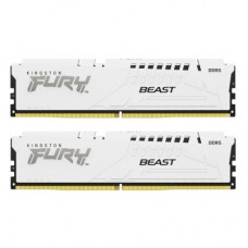 Модуль памяти для компьютера DDR5 64GB (2x32GB) 6400 MHz Beast White EXPO Kingston Fury (ex.HyperX) (KF564C32BWEK2-64) Модуль памяти для компьютера DDR5 64GB (2x32GB) 6400 MHz Beast White EXPO Kingston Fury (ex.HyperX) (KF564C32BWEK2-64)