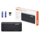 Клавиатура 2E KS250 Wireless USB/Bluetooth UA Black (2E-KS250WBK_UA) Клавиатура 2E KS250 Wireless USB/Bluetooth UA Black (2E-KS250WBK_UA)
