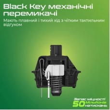 Клавіатура Vertux Tungsten USB Black (tungsten.black) - Фото