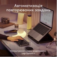 Клавіатура Logitech MX Keys Mini для MAC Wireless UA Space Grey (920-012652) - Фото