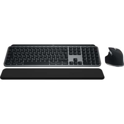 Клавіатура Logitech MX Keys S Combo для MAC Bluetooth/Wireless UA Space Grey (920-012845)