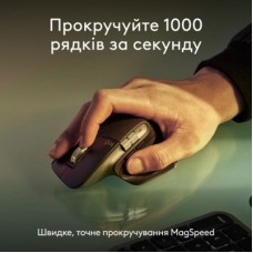 Клавіатура Logitech MX Keys S Combo для MAC Bluetooth/Wireless UA Space Grey (920-012845) - Фото