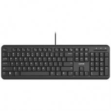 Клавіатура Canyon HKB-20 Velvet USB UA Black (CNS-HKB02) - Фото
