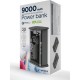 Батарея універсальна Gembird 9000 mAh, QC3.0, Transparent (PB09-TQC3-01)