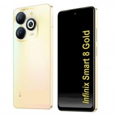 Телефон Infinix Smart 8 4/128Gb золотий інфінікс смарт 8 - Фото
