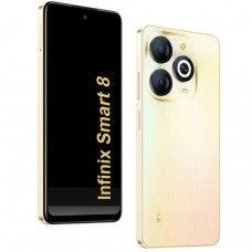 Телефон Infinix Smart 8 4/128Gb золотий інфінікс смарт 8 - Фото