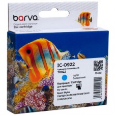 Картридж Barva Epson T0922/T1082 (C13T10824A10) 500ст, cyan (IC-0922) Картридж Barva Epson T0922/T1082 (C13T10824A10) 500ст, cyan (IC-0922)