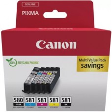 Картридж Canon PGI-580/CLI-581 BK,C,M,Y (2078C007) - Фото