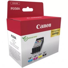 Картридж Canon CLI-581 BK,C,M,Y (2103C007) - Фото