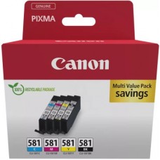 Картридж Canon CLI-581 BK,C,M,Y (2103C007) - Фото