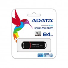 USB-флеш-накопичувач ADATA 64GB UV150 Black USB 3.0 (AUV150-64G-RBK) - Фото