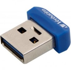USB флеш накопитель Verbatim 16GB Store 'n' Stay NANO Blue USB 3.0 (98709) - Фото