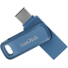 USB флеш накопитель SanDisk 64GB Dual Drive Go Navy Blue USB 3.1 + Type-C (SDDDC3-064G-G46NB) USB флеш накопитель SanDisk 64GB Dual Drive Go Navy Blue USB 3.1 + Type-C (SDDDC3-064G-G46NB) - Фото