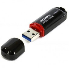 USB-флеш-накопичувач ADATA 128 GB UV150 Black USB 3.0 (AUV150-128G-RBK) - Фото