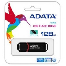 USB-флеш-накопичувач ADATA 128 GB UV150 Black USB 3.0 (AUV150-128G-RBK) - Фото