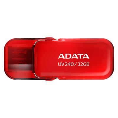 USB-флеш-накопичувач ADATA 32GB UV240 Red USB 2.0 (AUV240-32G-RRD)