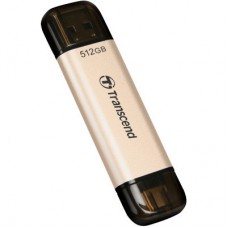 USB-флеш-накопичувач Transcend 512 GB JetFlash 930C Gold-Black USB 3.2/Type-C (TS512GJF930C) USB-флеш-накопичувач Transcend 512 GB JetFlash 930C Gold-Black USB 3.2/Type-C (TS512GJF930C) - Фото