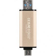 USB-флеш-накопичувач Transcend 512 GB JetFlash 930C Gold-Black USB 3.2/Type-C (TS512GJF930C) USB-флеш-накопичувач Transcend 512 GB JetFlash 930C Gold-Black USB 3.2/Type-C (TS512GJF930C) - Фото