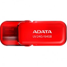 USB флеш накопитель ADATA 64GB AUV 240 Red USB 2.0 (AUV240-64G-RRD) - Фото