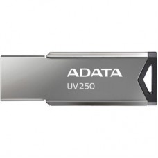 USB флеш накопитель ADATA 16GB AUV 250 Silver USB 2.0 (AUV250-16G-RBK) - Фото