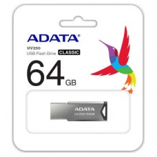 USB флеш накопитель ADATA 64GB AUV 250 Black USB 2.0 (AUV250-64G-RBK) - Фото