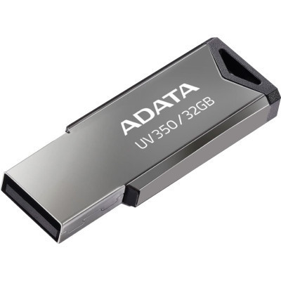 USB-флеш-накопичувач ADATA 32 GB UV350 Metallic USB 3.2 (AUV350-32G-RBK)