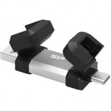 USB флеш накопитель Silicon Power USB 64G SILICON POWER usb3.2+TypeC Mobile C51 (SP064GBUC3C51V1S) - Фото