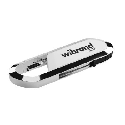 USB-флеш накопичувач Wibrand 32 GB Aligator White USB 2.0 (WI2.0/AL32U7W)