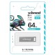 USB-флеш накопичувач Wibrand 64 GB Chameleon Silver USB 2.0 (WI2.0/CH64U6S)