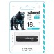 USB флеш накопитель Wibrand 16GB Grizzly Black USB 2.0 (WI2.0/GR16P3B)