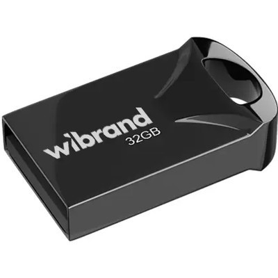 USB-флеш-накопичувач Wibrand 32 GB Hawk Black USB 2.0 (WI2.0/HA32M1B)