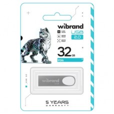 USB-флеш накопичувач Wibrand 32 GB Irbis Silver USB 2.0 (WI2.0/IR32U3S) - Фото