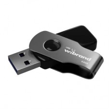 USB флеш накопитель Wibrand 64GB Lizard Black USB 3.2 Gen 1 (USB 3.0) (WI3.2/LI64P9B) USB флеш накопитель Wibrand 64GB Lizard Black USB 3.2 Gen 1 (USB 3.0) (WI3.2/LI64P9B)