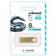 USB флеш накопитель Wibrand 8GB Taipan Gold USB 2.0 (WI2.0/TA8U2G)