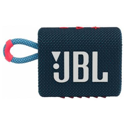 Портативна колонка JBL Go 3 Blue Coral (JBLGO3BLUP) жбл го3