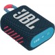 Портативна колонка JBL Go 3 Blue Coral (JBLGO3BLUP) жбл го3