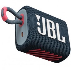 Портативна колонка JBL Go 3 Blue Coral (JBLGO3BLUP) жбл го3 - Фото