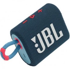 Портативна колонка JBL Go 3 Blue Coral (JBLGO3BLUP) жбл го3 - Фото