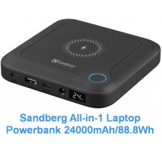 Батарея універсальна Sandberg 24000mAh/88.8Wh (420-57) for Notebook (PB930197) - Фото