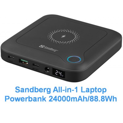 Батарея універсальна Sandberg 24000mAh/88.8Wh (420-57) for Notebook (PB930197)