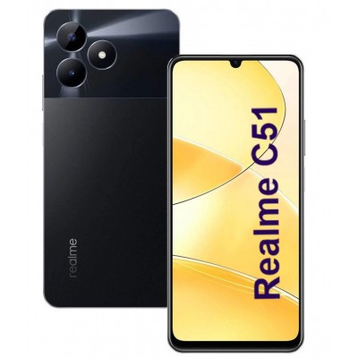 Телефон Realme C51 6/256 GB Carbon Black реалами с51