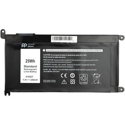 Акумулятор для ноутбука DELL Chromebook 3180 (51KD7) 11.4 V 2200 mAh PowerPlant (NB441266)