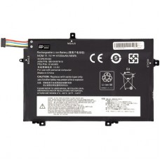 Акумулятор для ноутбука LENOVO ThinkPad L480 (01AV463) 11.1 V 4100 mAh PowerPlant (NB481286) - Фото