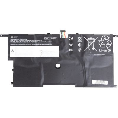Акумулятор для ноутбука LENOVO ThinkPad X1 Carbon Gen 3 Ultrabook 2015 (00HW002) 15.4V PowerPlant (NB481620)