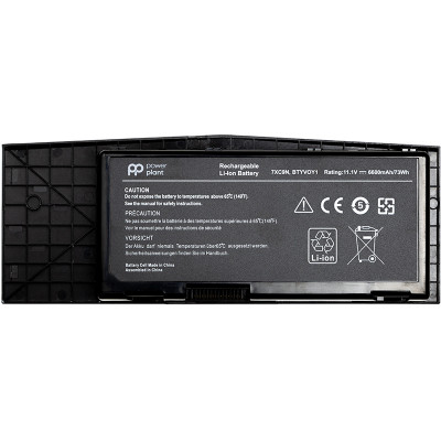 Акумулятор для ноутбука DELL Alienware BTYVOY1 (7XC9N) 11.1 V 6600 mAh PowerPlant (NB441525)