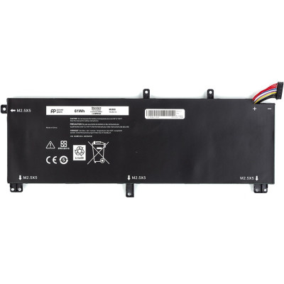 Аккумулятор для ноутбука PowerPlant DELL XPS 15 9530 (T0TRM) 11.1V 49Wh (NB441051)